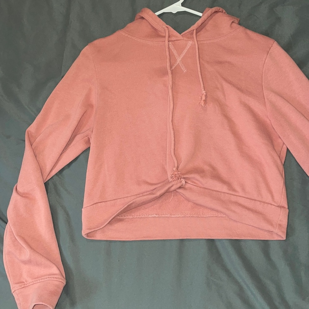Pink crop Sweatshirt